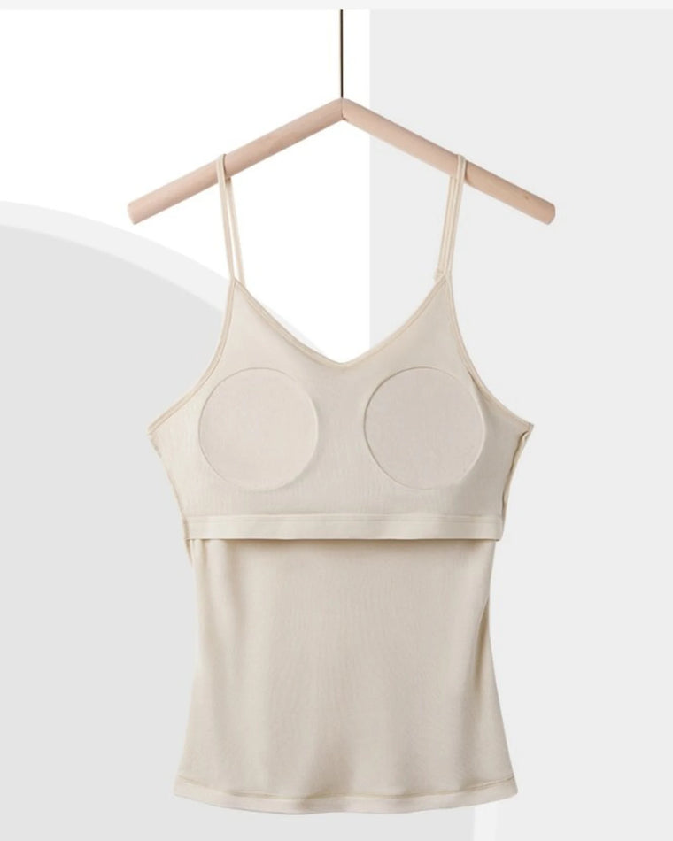 Longline Silk Bra Cami
