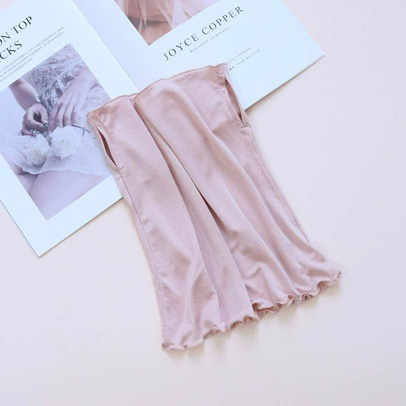 Camel silk face cover